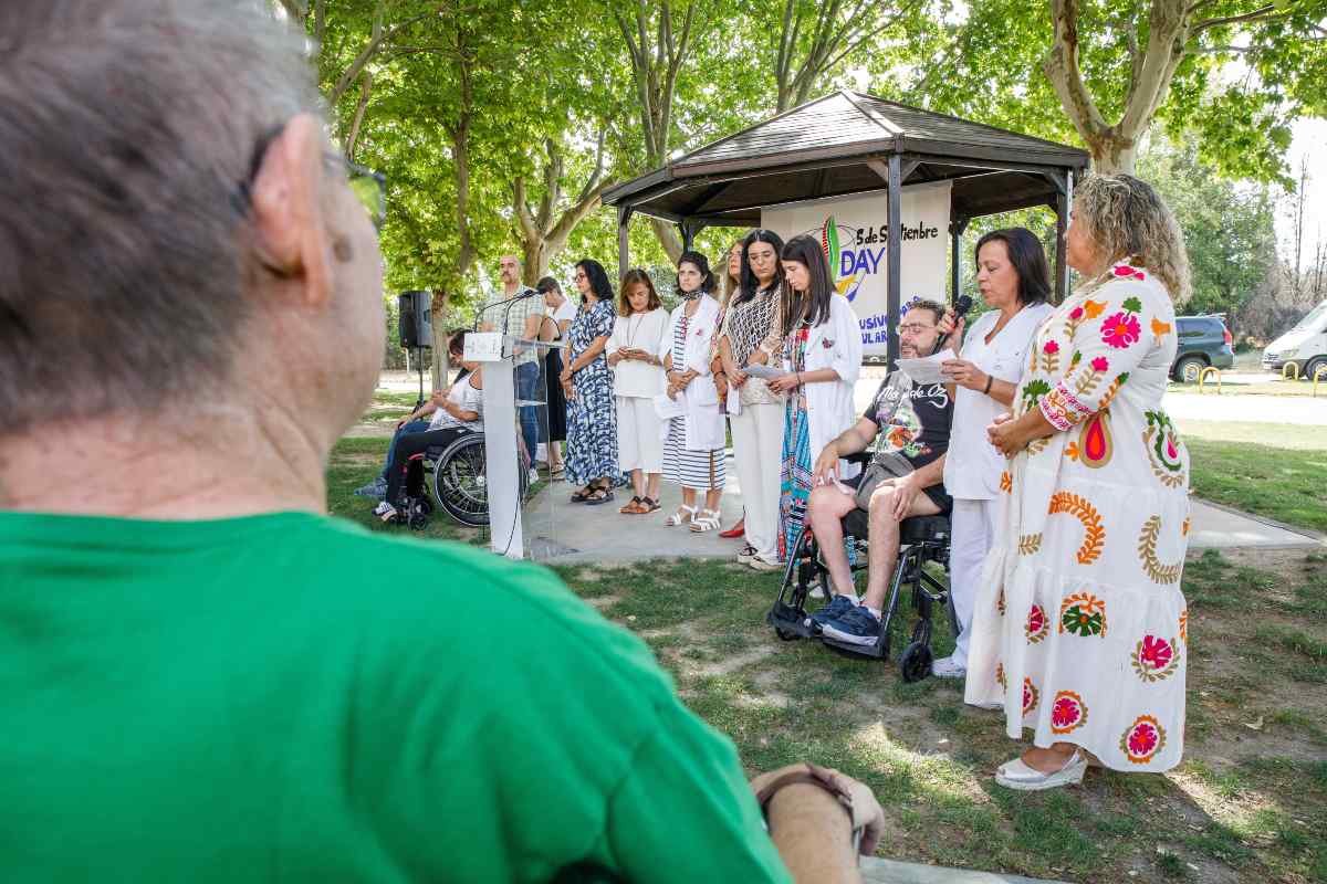 Acto en el Hospital Nacional de Parapléjicos por el Día de la Lesión Medular Espinal.