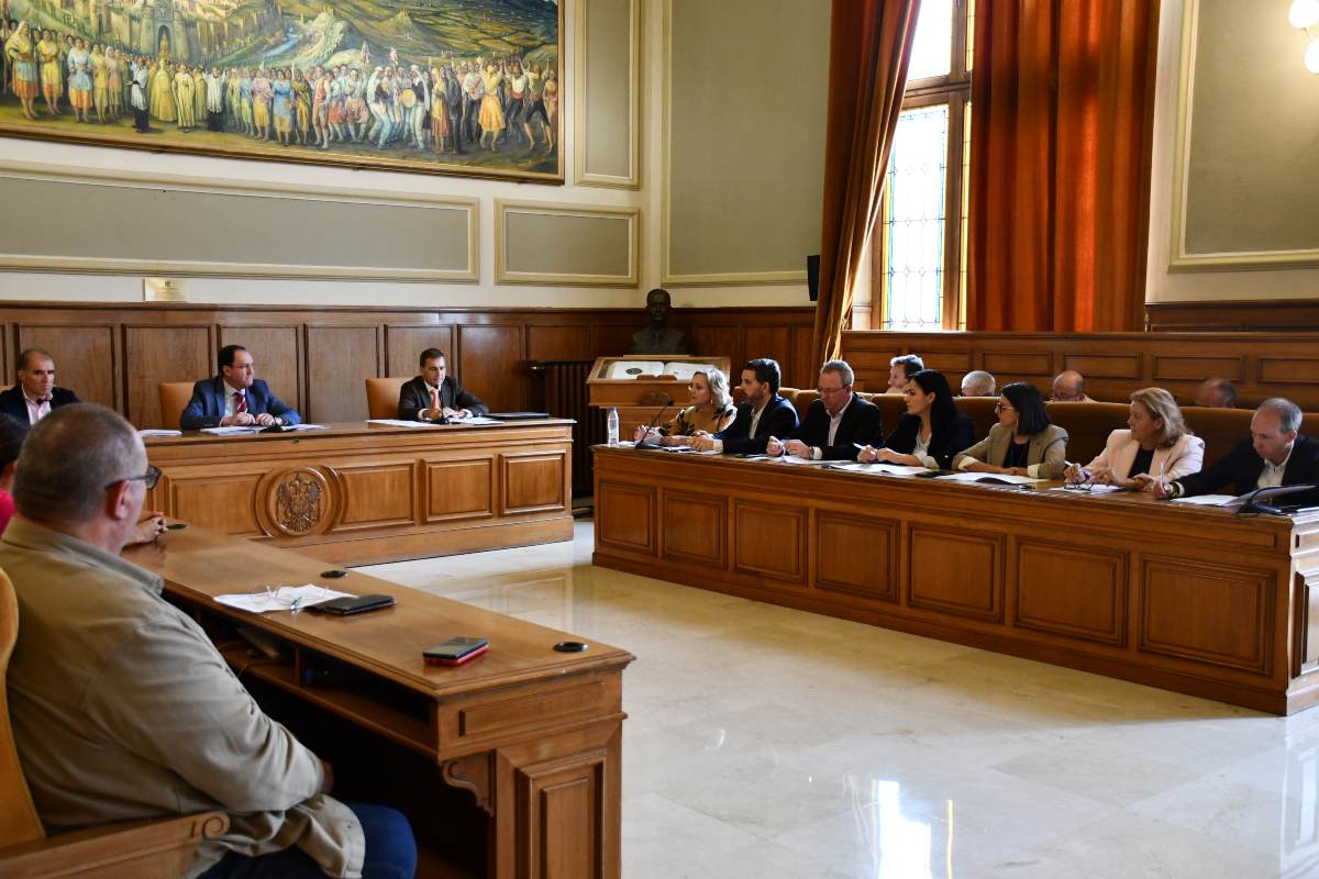 Pleno ordinario de la Diputación de Toledo de hoy viernes 20 de septiembre.