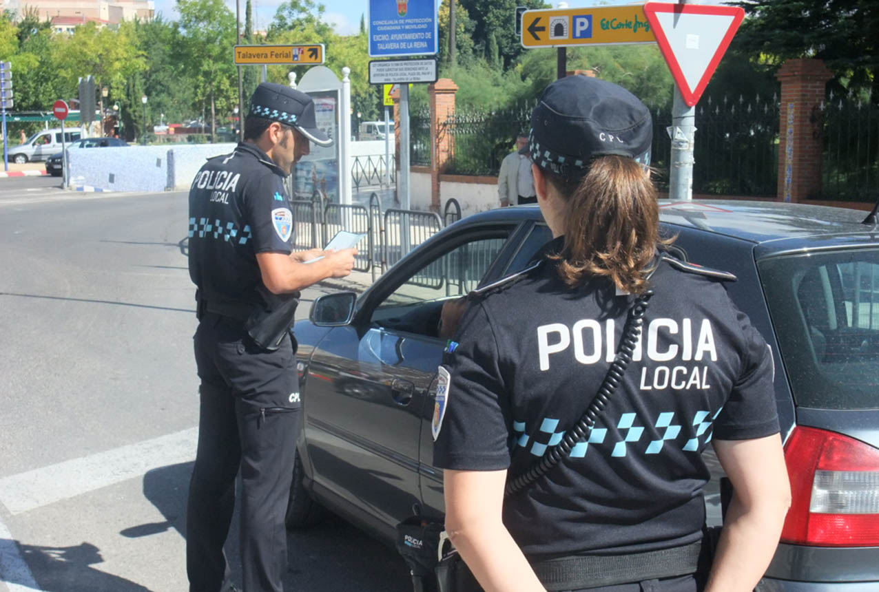 Policía Local de Talavera. Fuente: Archivo.