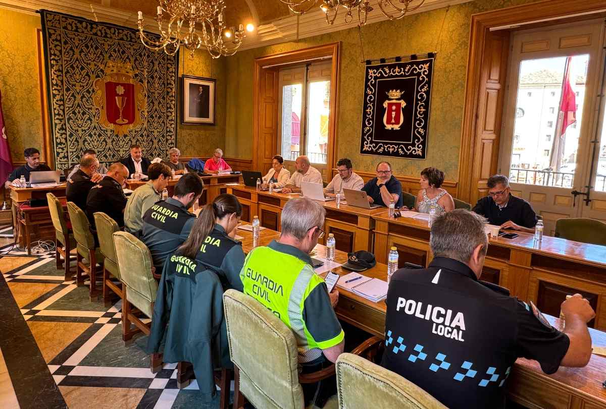 Junta de Seguridad para las fiestas de San Mateo, en Cuenca.