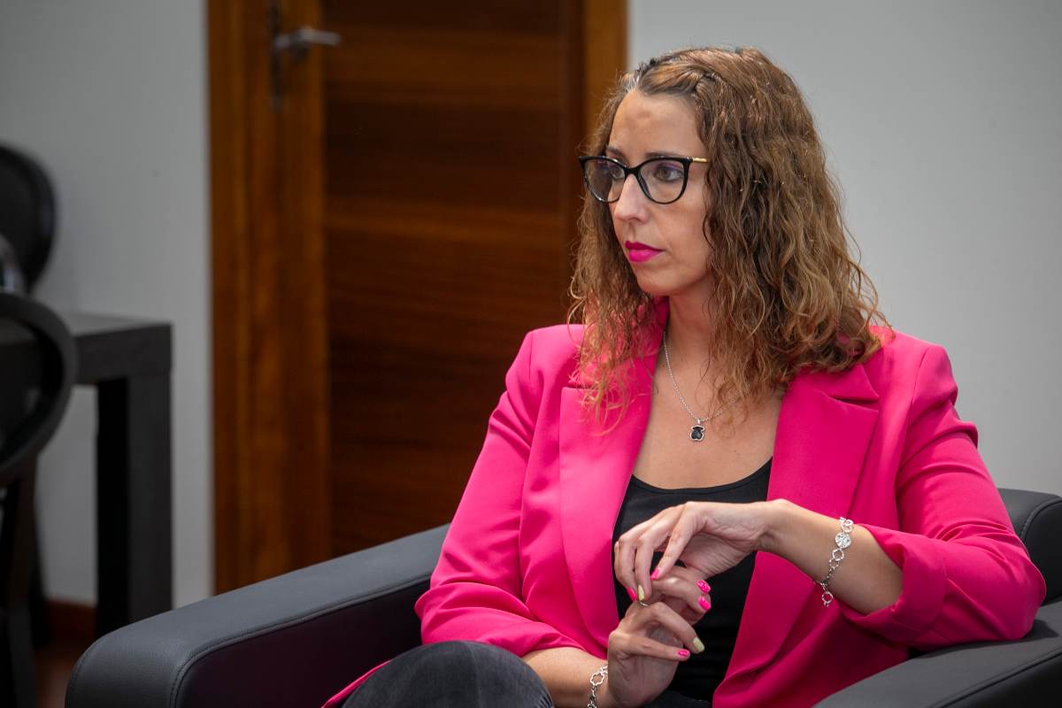 Sara Simón, Consejera de Igualdad del gobierno de Castilla-La Mancha. (Fotos: A. Pérez Herrera // JCCM)