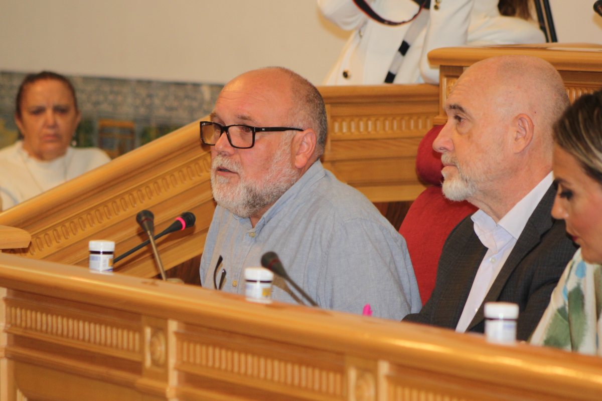 El concejal de Izquierda Unida-Podemos en el Ayuntamiento de Toledo, Txema Fernández.