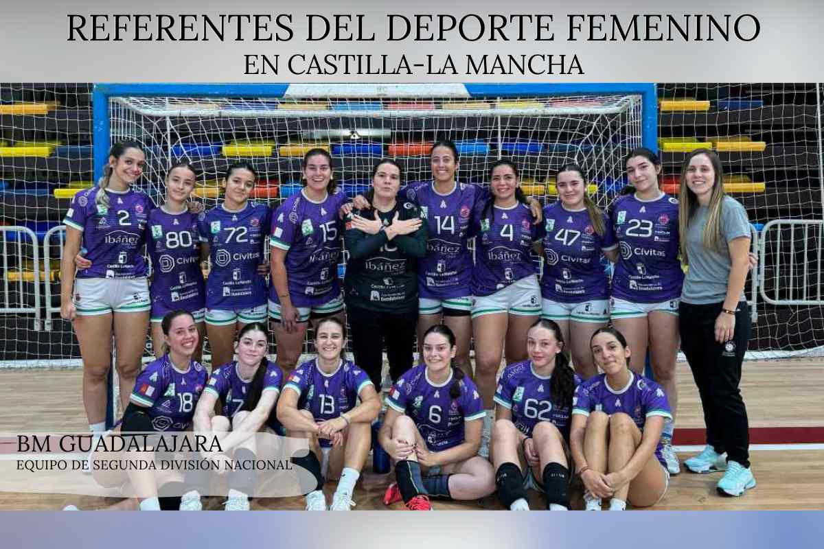 El BM Guadalajara, un buen referente del deporte femenino en CLM.