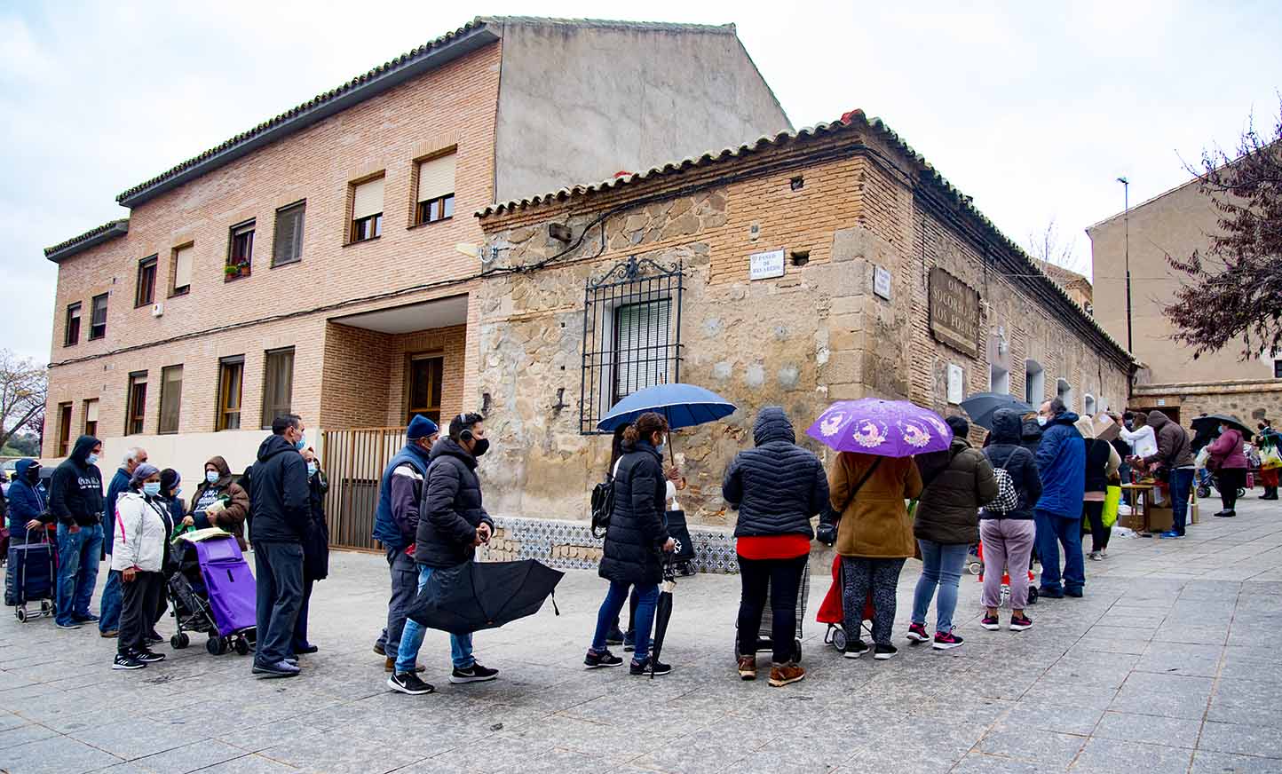 La tasa de pobreza en CLM es del 31,7%.