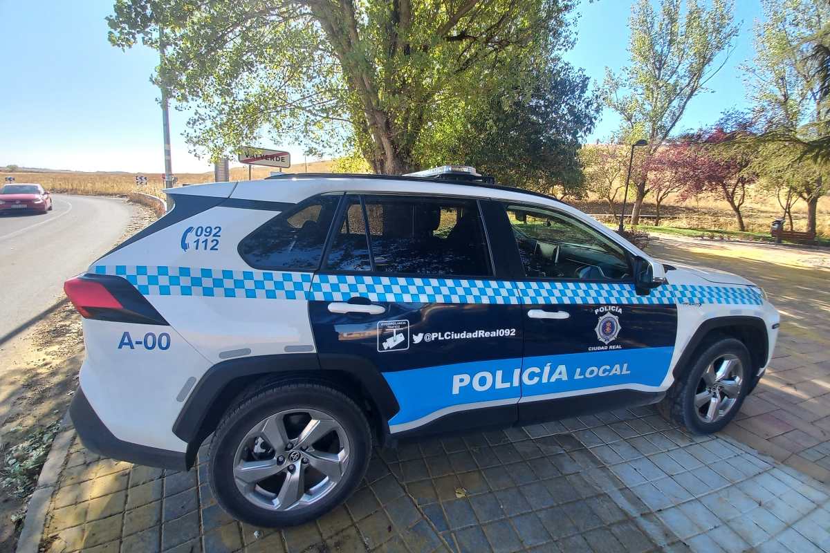 Coche patrulla de la Policía Local de Ciudad Real