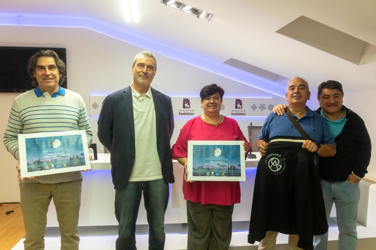 El Ayuntamiento de Guadalajara celebra el Día de Observación de la Luna