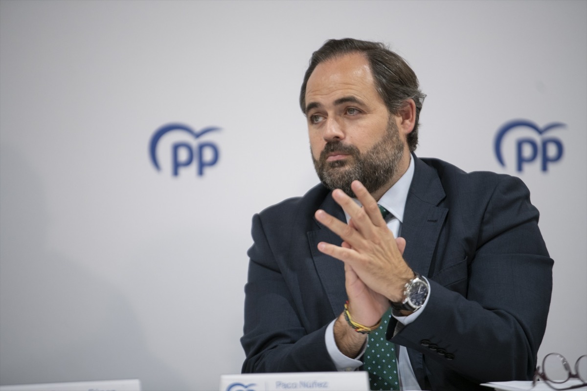 El presidente del PP de Castilla-La Mancha, Paco Núñez