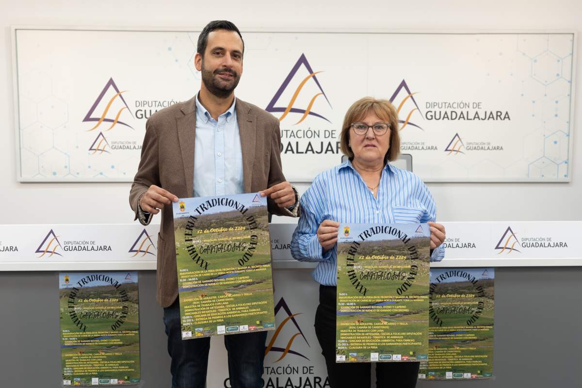 Presentación Feria del Ganado de Cantalojas en Guadalajara