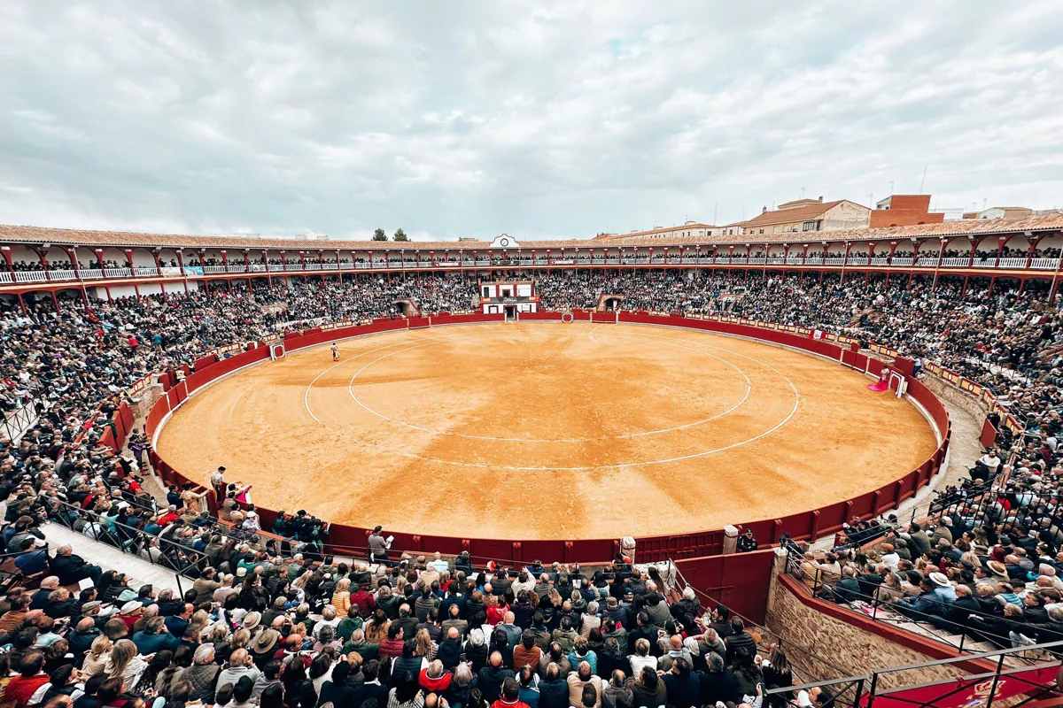 Imagen de la plaza de toros de Ciudad Real