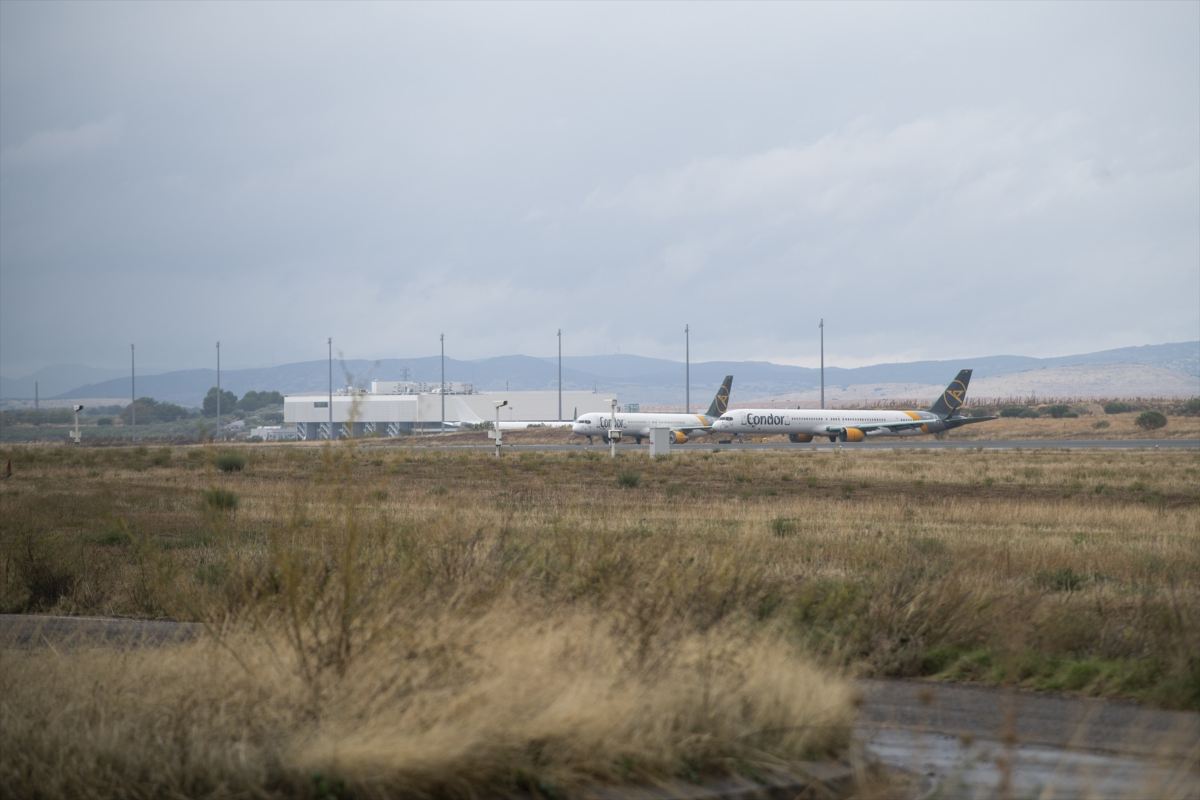 Imagen exterior del aeropuerto de Ciudad Real