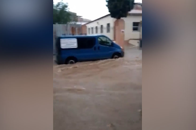 La DANA visitó también Madridejos.