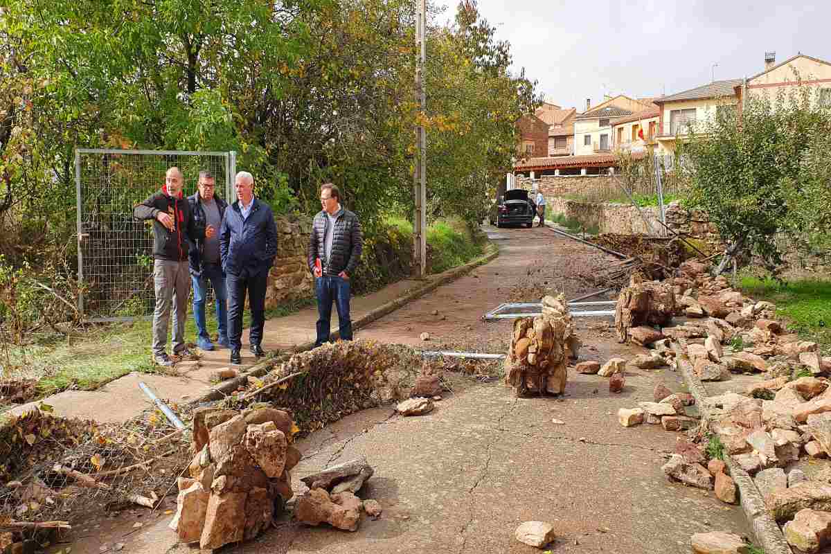 Daños en Rillo de Gallo provocados por la DANA en Guadalajara