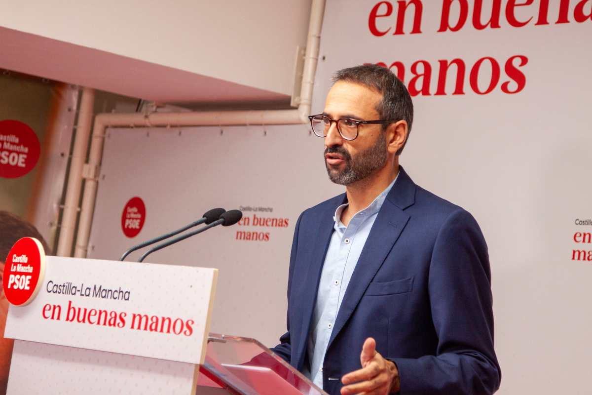 El secretario de Organización del PSOE de Castilla-La Mancha, Sergio Gutiérrez.