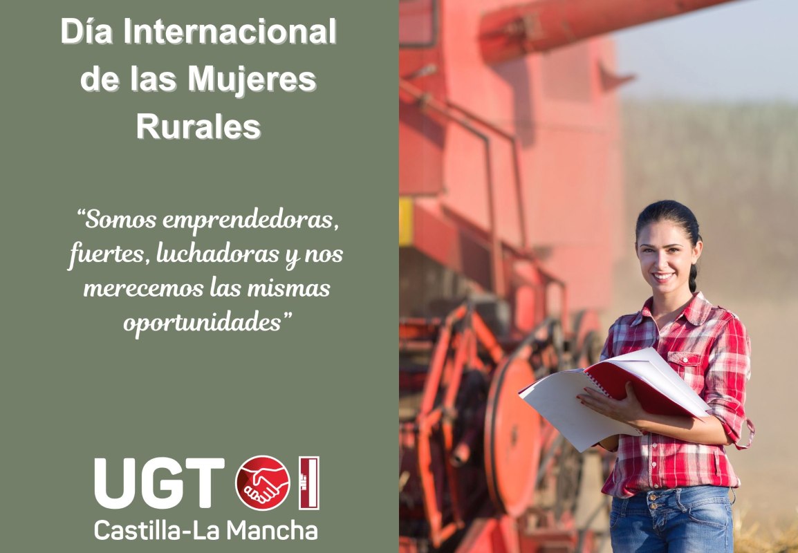 UGT: la mujer rural avanza, pero queda mucho por hacer.