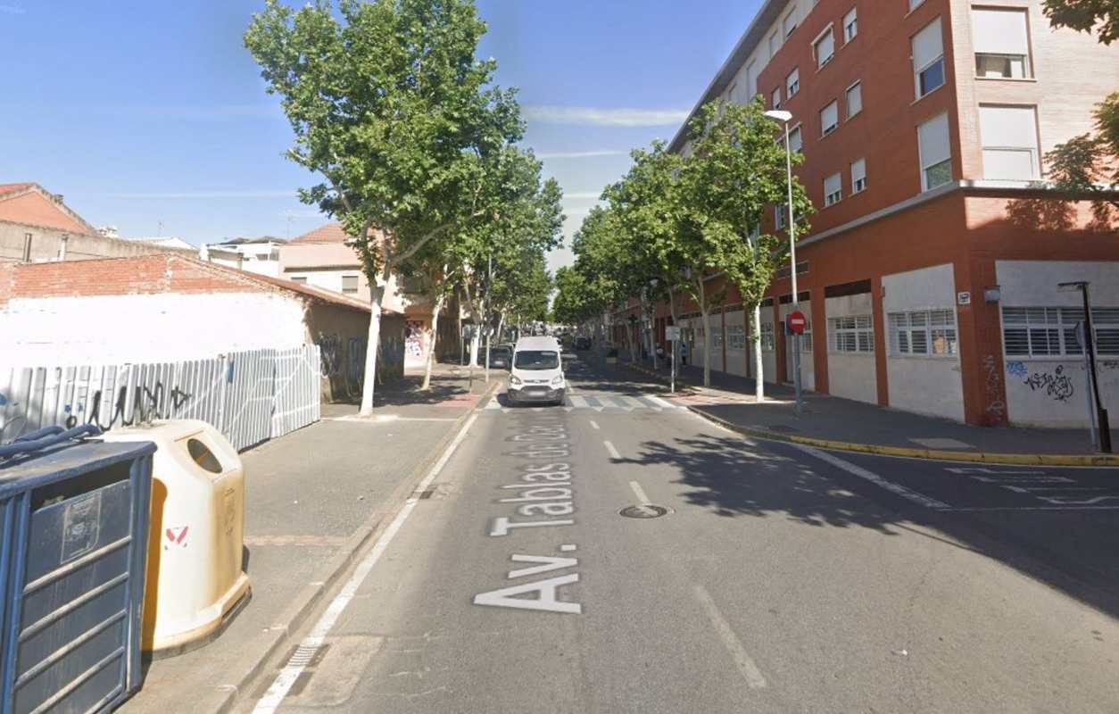 El accidente se produjo en la Avenida Tablas de Daimiel.