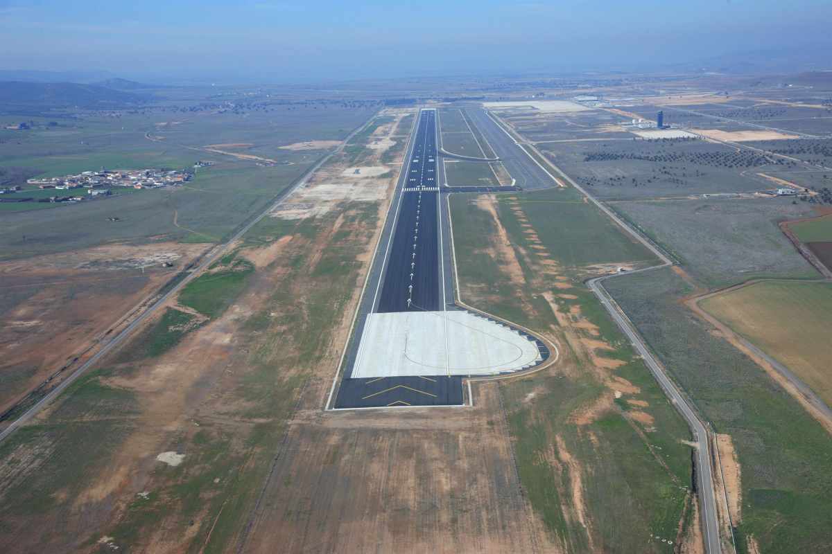 Imagen de archivo del aeropuerto de Ciudad Real.