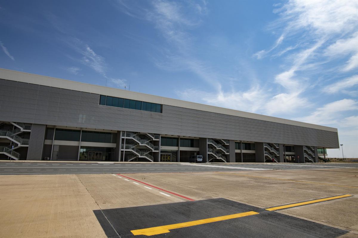 Pista de aterrizaje del Aeropuerto de Ciudad Real. - Eusebio García del Castillo - Europa Press.