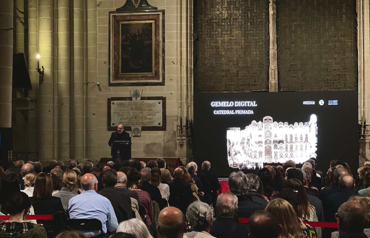 Presentación del "gemelo digital" de la Catedral de Toledo.