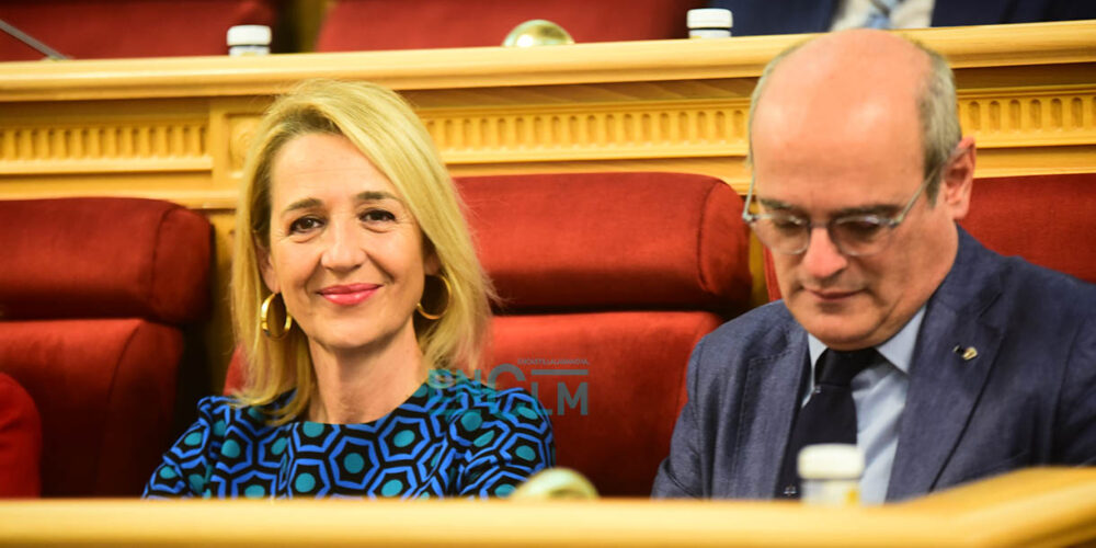 La vicealcaldesa de Toledo, Inés Cañizares, y el concejal de Promoción Económica y Empleo, Juan Marín. Foto: Rebeca Arango.