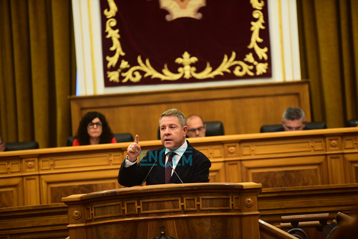 El presidente de Castilla-La Mancha, Emiliano García-Page. Foto: Rebeca Arango.