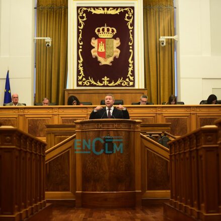 El presidente de Castilla-La Mancha, Emiliano García-Page. Foto: Rebeca Arango.