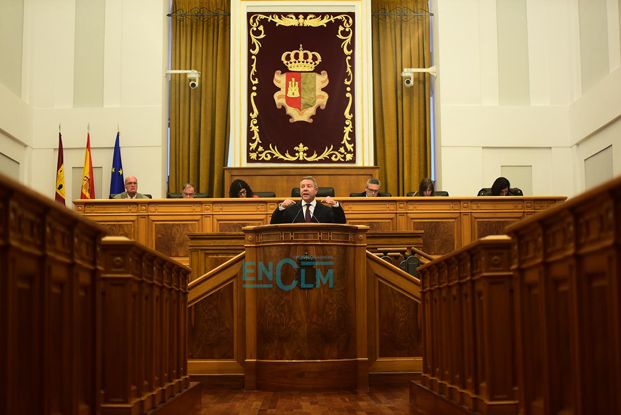 El presidente de Castilla-La Mancha, Emiliano García-Page. Foto: Rebeca Arango.