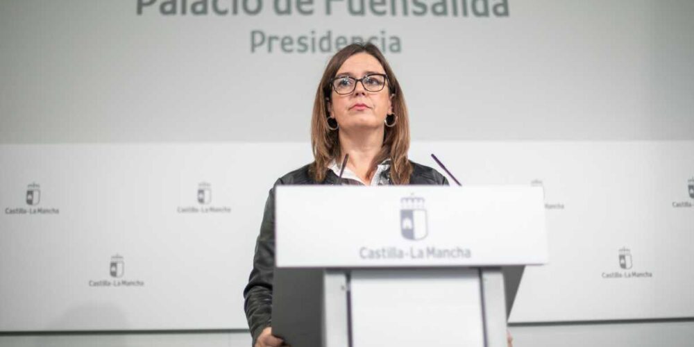 La consejera portavoz, Esther Padilla.