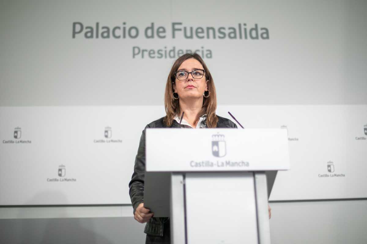 La consejera portavoz, Esther Padilla.