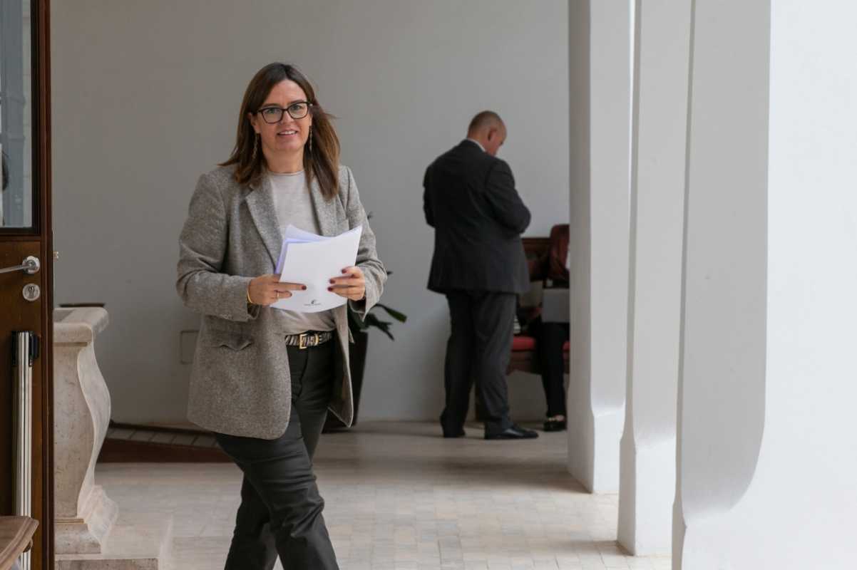 La consejera portavoz del Gobierno de Castilla-La Mancha, Esther Padilla.