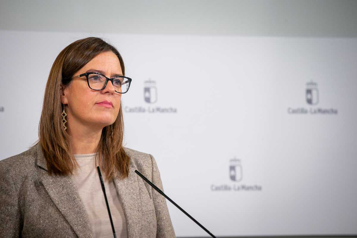 La portavoz del Gobierno en Castilla-La Mancha, Esther Padilla.