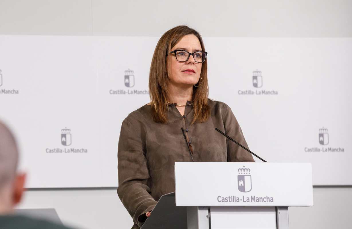 La consejera portavoz del Gobierno de Castilla-La Mancha, Esther Padilla.