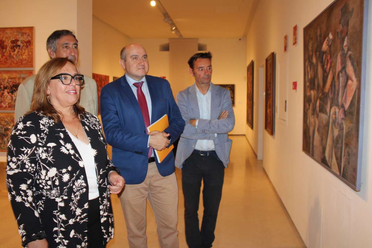 El Museo de la Merced de Ciudad Real reabre sus puertas con la exposición del pintor Manuel Prior