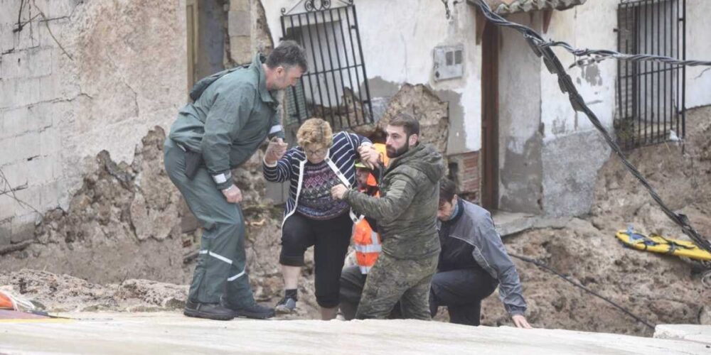 Recate de cuatro personas en Letur. Foto: Europa Press.