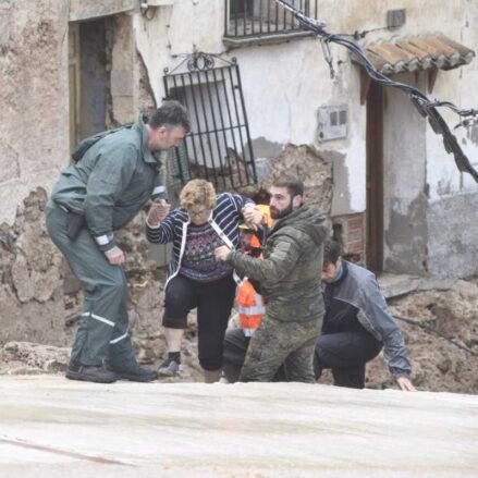 Recate de cuatro personas en Letur. Foto: Europa Press.