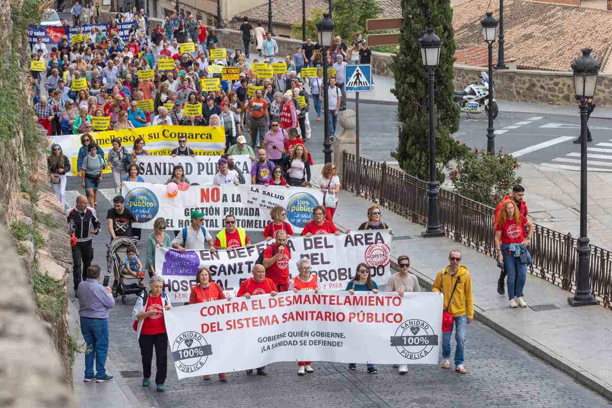 manifestación sanidad