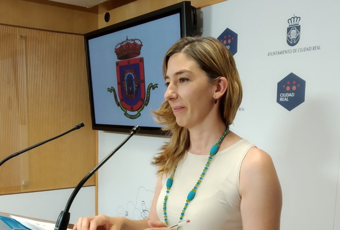 Mariana Boadella, cuando era portavoz del Ayuntamiento de Ciudad Real.