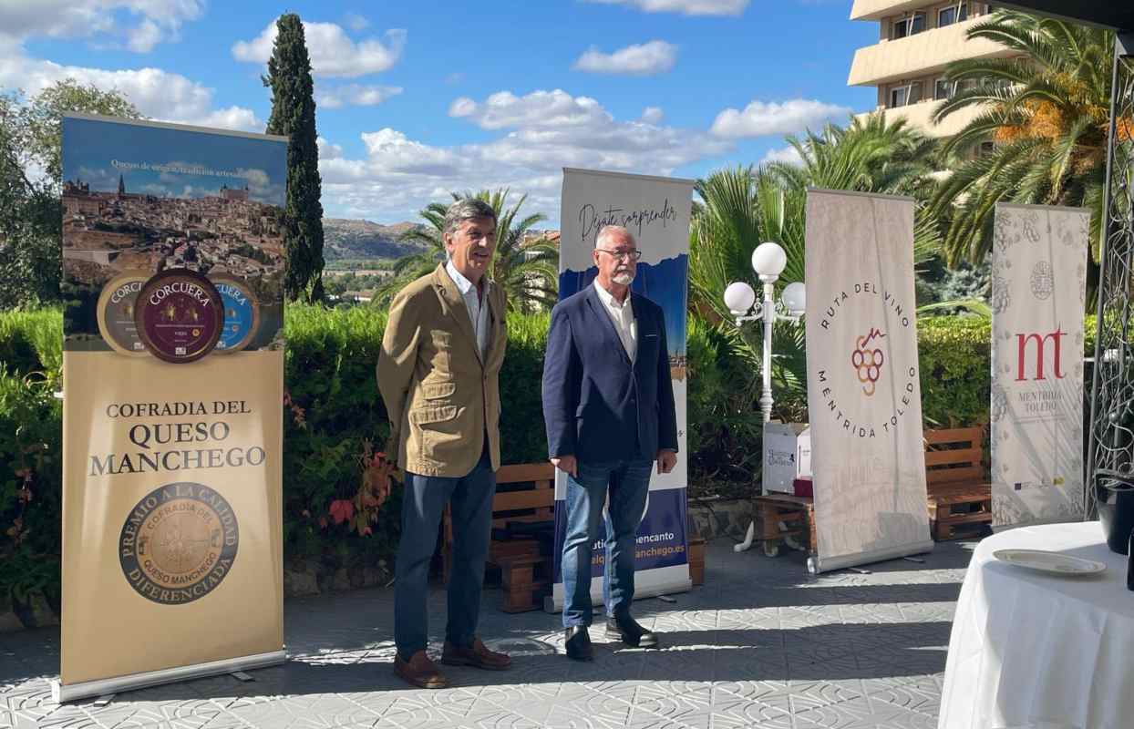 Presentación del hermanamiento de las Rutas del Queso Manchego con las Rutas del Vino Méntrida-Toledo.