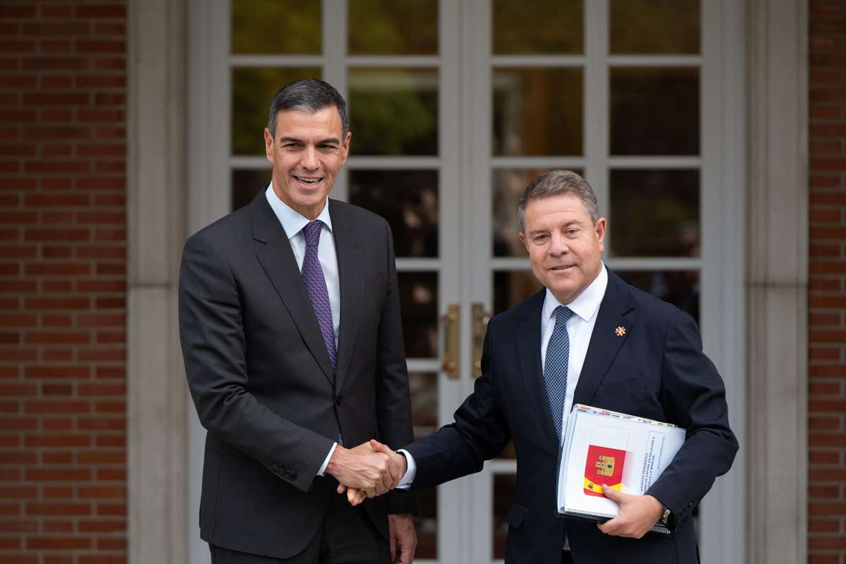 Pedro Sánchez y Emiliano García-Page