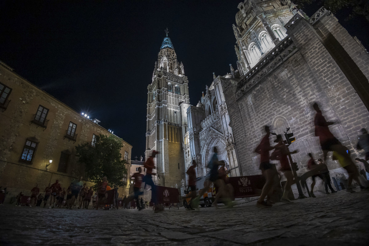 Un detalle de la XVII Nocturna de Toledo- Foto: EFE/Ángeles Visdómine.