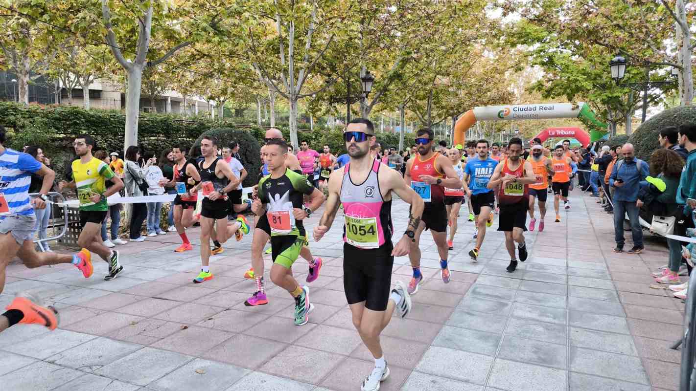 El XXVIII Quijote Maratón citó a 3.000 atletas. Foto: Ayuntamiento de Ciudad Real.