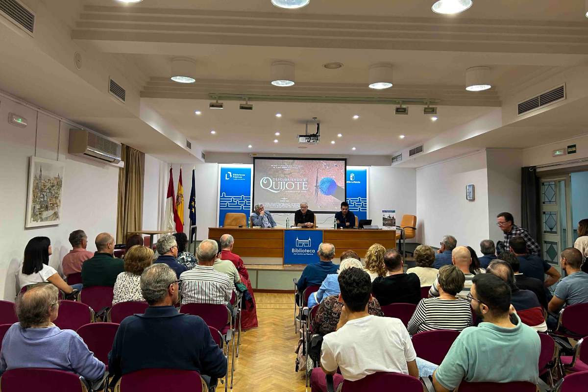 Presentación en Toledo del documental 'Descubriendo el Quijote'.