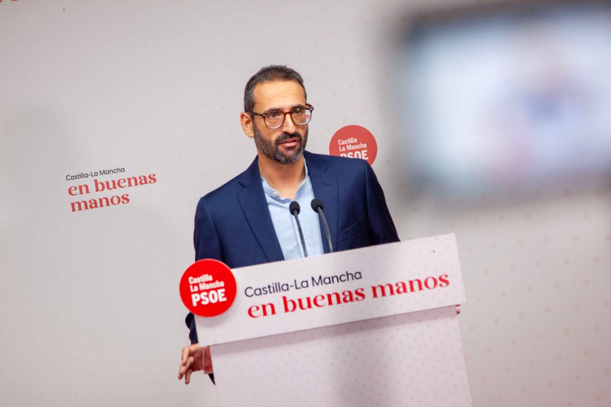 El secretario de Organización del PSOE de Castilla-La Mancha, Sergio Gutiérrez.