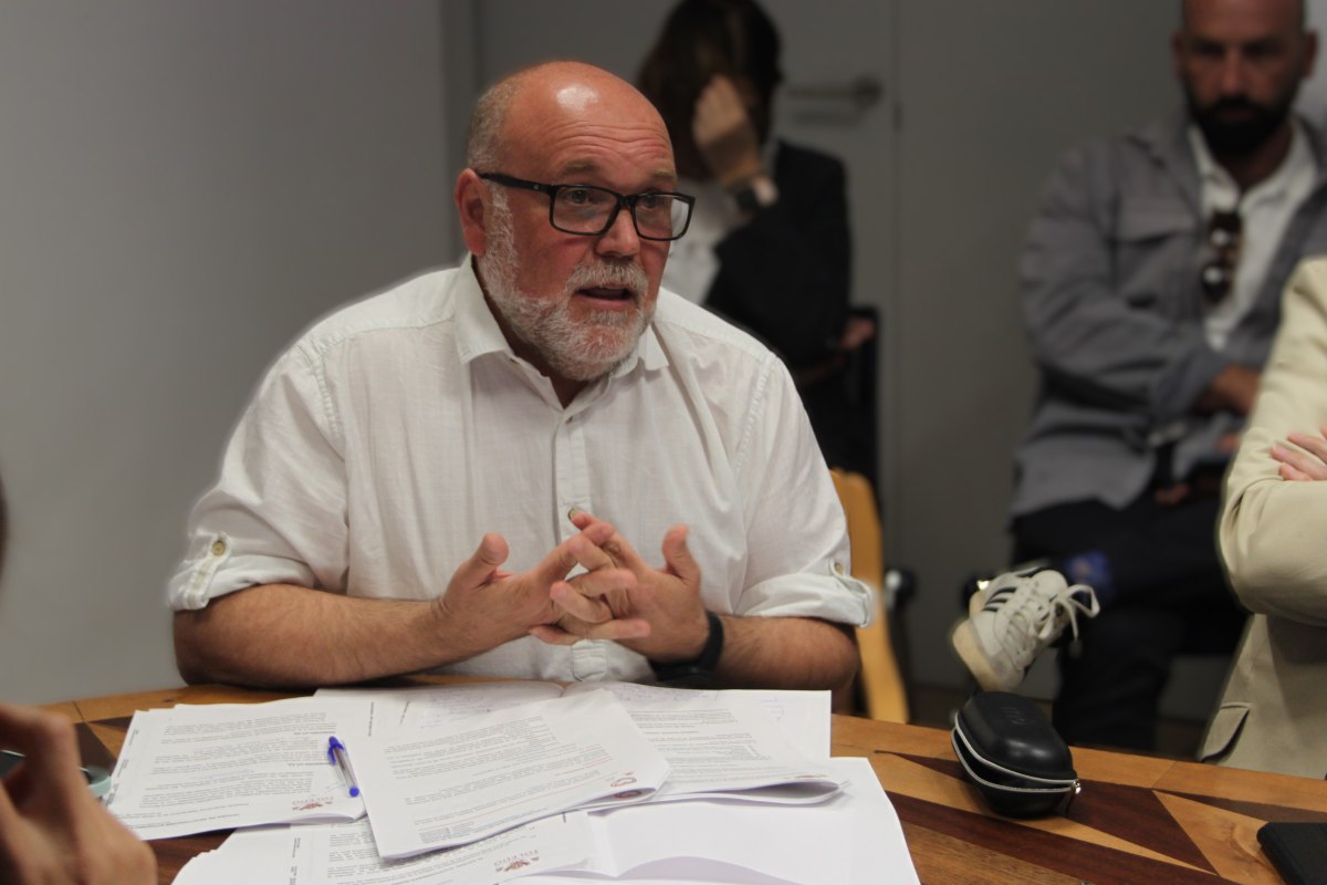 Txema Fernández, portavoz de IU-Podemos en el Ayuntamiento de Toledo.