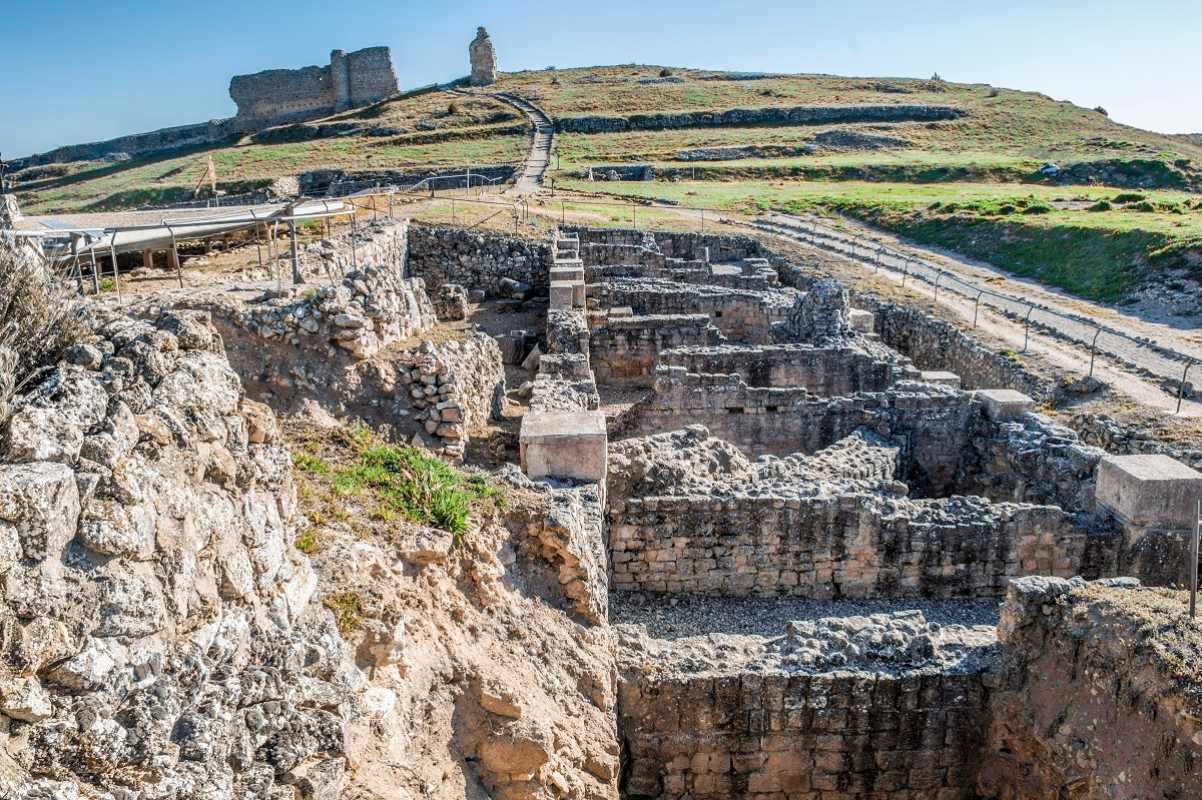 Yacimiento arqueológico de Valeria. Foto: Cultura Castilla-La Mancha.