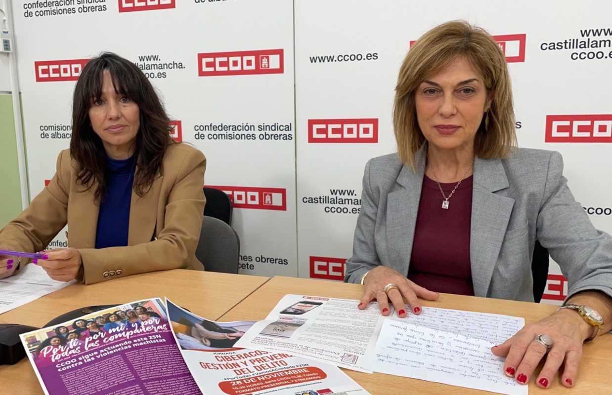 CCOO CLM presentó sus actos para el 25N.