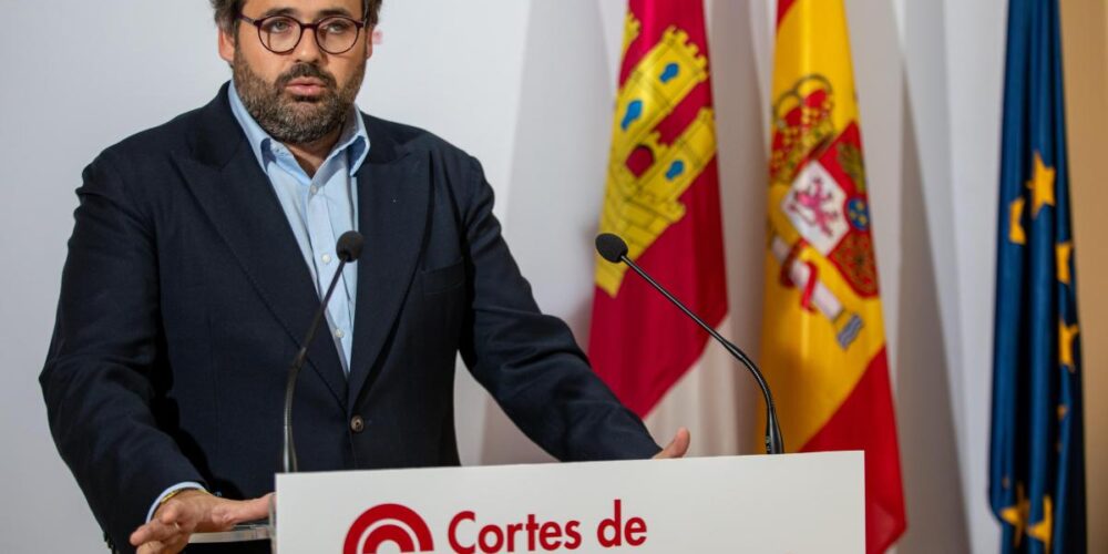 Paco Núñez, durante la rueda de prensa que ha hado hoy miércoles en Toledo.