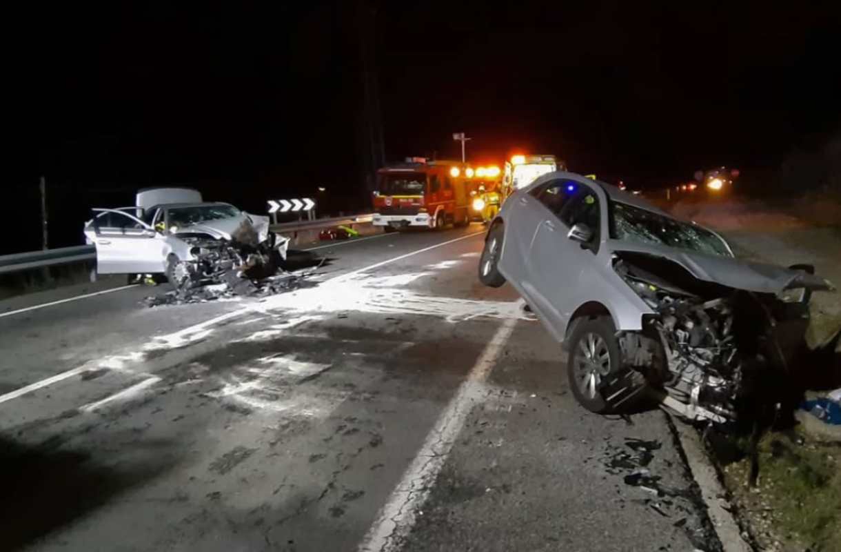 Accidente mortal en la N-320, en Torrejón del Rey.