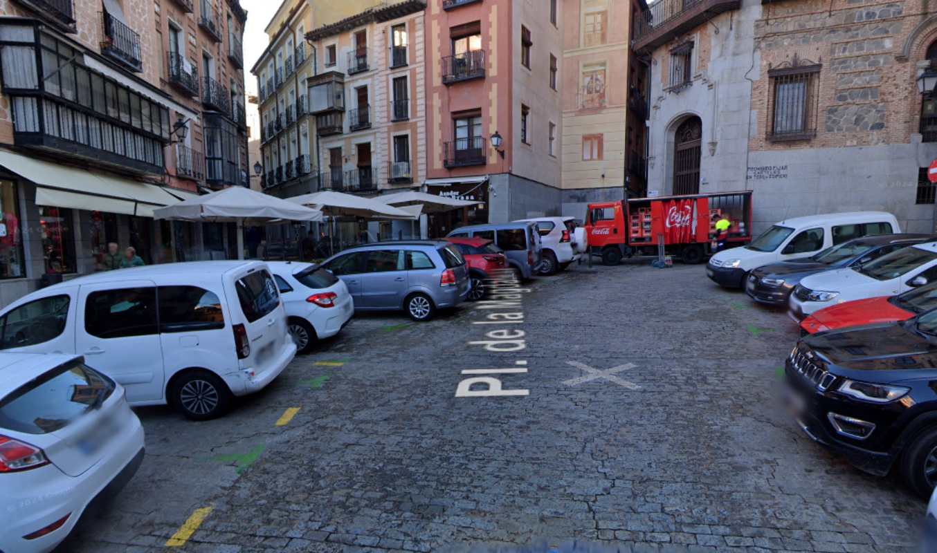 Plaza de la Magdalena, en Toledo.