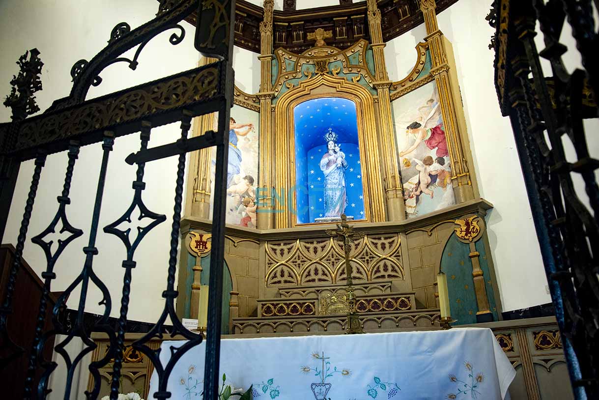 Altar de la ermita del Valle