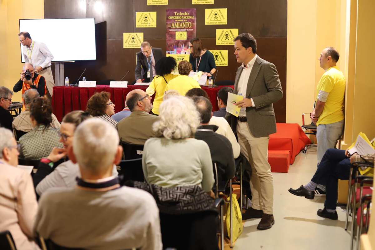 El alcalde de Toledo, en el Congreso Nacional del Amianto.